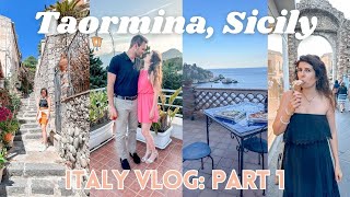 Italy Vlog Part 1  Taormina Sicily [upl. by Otrebor]