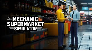 Mechanic Supermarket Simulator PS4PS5 Gameplay [upl. by Zealand118]