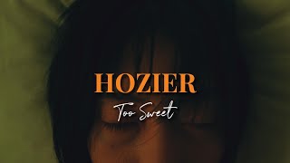 Hozier  Too Sweet Lirik  Terjemahan Indonesia [upl. by Schaffel338]