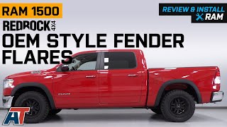 20192022 RAM 1500 RedRock 4x4 OEM Style Fender Flares Review amp Install [upl. by Janelle]