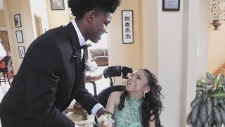 Teen With Cerebral Palsy Has Magical Prom Night Thanks to Best Friend [upl. by Doe]