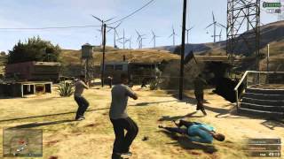 GTA 5  GTA Online Multiplayer Trailer [upl. by Ahsakal]