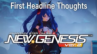 This was my favorite NGS Headline  PSO2 NGS [upl. by Etac471]