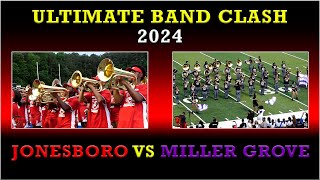 Miller Grove vs Jonesboro Ultimate Band Clash 2024  Jonesboro MMC Majestic Marching Cardinals [upl. by Durante]