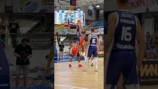 Super Mate NATE SESTINA del Valencia Basket en su actuación en el EncestaRías 2024 VS Leyma Coruña [upl. by Sito]