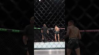 Carlos Prates vs Jingliang Li KO UFC305 [upl. by Linn]