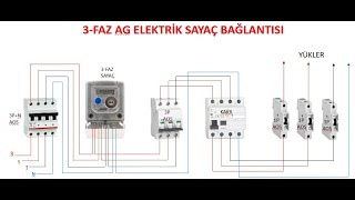 Elektrik Sayacı Bağlantısı Nasıl Yapılırelektrik sayaç electric [upl. by Soiritos]