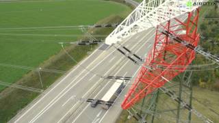 Powerline Inspection with Aibot X6 UAV for Austrian Power Grid APG [upl. by Novi326]