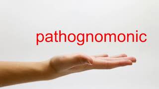 How to Pronounce pathognomonic  American English [upl. by Cuda]