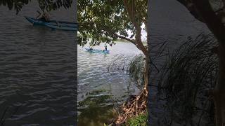 Sri Lankan Fishing Boats Kubichchankulama Lake Anuradhapura [upl. by Naujaj]