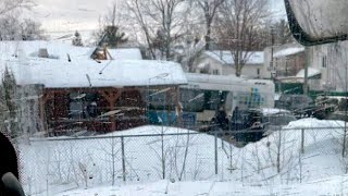 Bus driver arrested after crash into daycare in Quebec [upl. by Amado]