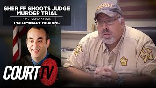 LIVE KY v Shawn Stines Hearing  Sheriff Shoots Judge Murder Trial [upl. by Sheffie]