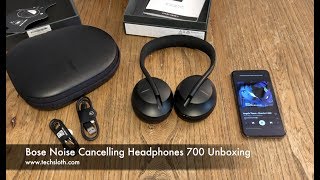 Bose Noise Cancelling Headphones 700 Unboxing [upl. by Htrow]