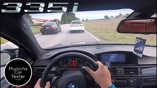 BMW 335i E92 Street Racing and Drifting in quotMexicoquot  N54 amp N55 [upl. by Susanne]