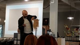 Školení  Davines SCENE COLLECTION TRAINING 24102017 ITALIE Parma 16 [upl. by Aiblis]