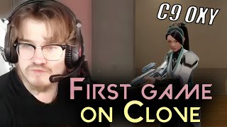 First game on Clove  Sen Zellsis duo with C9 OXY  Aldi Best Moments [upl. by Najtsirk]