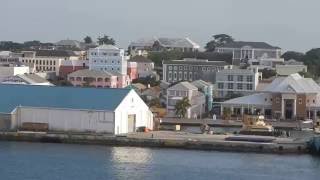 Nassau Bahamas and Carnival Sensation Cruise Ship [upl. by Noeled]