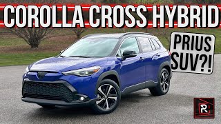 The 2024 Toyota Corolla Cross XSE Hybrid Is A Small SUV With Prius Like MPGs [upl. by Mil395]