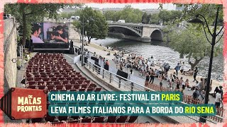 Festival de Paris atrai turistas para assistir filmes ao ar livre [upl. by Hau]