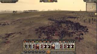 Total War ATILLA  Western Roman Empire vs Suebian Horde  Pyrrhic victory [upl. by Kong241]