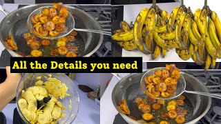 How To Make Ripe Plantain Chips At Home For Business  All You Need To Know About This Business [upl. by Bengt]