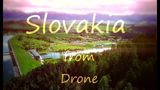 4K Bešeňová Liptovska Mara May 2023 Slovakia from Drone [upl. by Annawt]