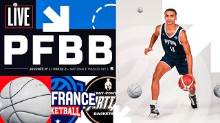 LIVE Pôle France BasketBall Nationale Masculine 1 PFBB 🆚 CergyPontoise BasketBall [upl. by Amann]