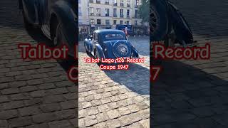 Talbot Lago t26 Record Coupe 1947 [upl. by Ylrak105]