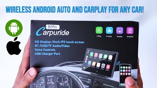 🔴 Get Wireless Android Auto and Carplay for Any Car  CARPURIDE  Full Overview amp Features [upl. by Andy]