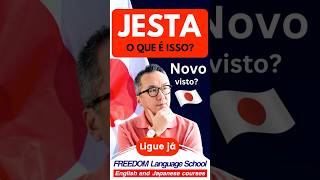 JESTA será este um novo visto para o Japão jesta vistojapao autorizacaodeviagemjapao [upl. by Clite]