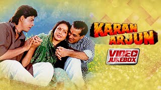 Karan Arjun  Video Jukebox  Salman Khan  Shahrukh Khan  Kajol  Mamta  Karan Arjun 1995 [upl. by Teillo]