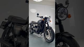 TRIUMPH BONNEVILLE T120 BLACK 2022 [upl. by Oxford584]