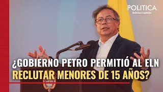 Controversia por la tergiversación de un protocolo firmado entre el gobierno de Petro y el EIN [upl. by Ardnac]