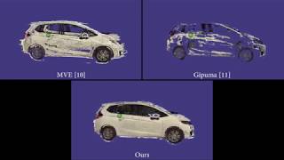 Polarimetric MultiView Stereo  CVPR 2017 [upl. by Matronna]