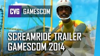 Screamride Trailer Gamescom 2014 [upl. by Bertine]