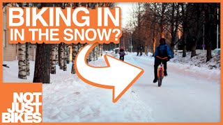 Why Canadians Cant Bike in the Winter but Finnish people can [upl. by Lerrej]