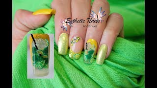 Tuto Mojito  Fruit Nails [upl. by Adnalue]