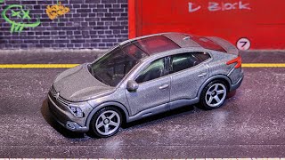 Citroën e C4 X  Moving Parts  Matchbox  Unboxing [upl. by Ytsur175]