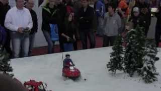 RC Skidoo Schneemobil Motorschlitten [upl. by Llenart]