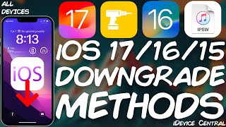 Can You DOWNGRADE iOS 1741 to iOS 16 All iOS Downgrade Methods Explained DelayOTA SHSH2 etc [upl. by Veneaux]