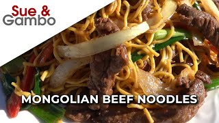 Mongolian Beef Noodles Recipe [upl. by Say]