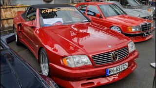 Mercedes R129 SL500 Koenig Specials and SL500 60 AMG Talking to the owner [upl. by Holmun]