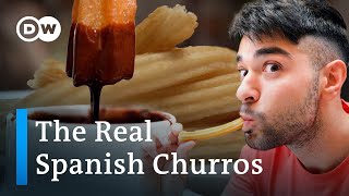 What makes churros Spain’s most popular street food [upl. by Rehpotsrihc]