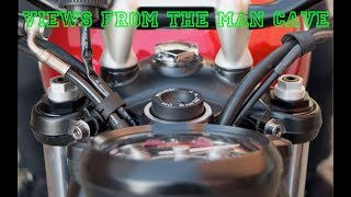 Freespirits Preload adjuster install  Triumph Street Twin [upl. by Tirzah]