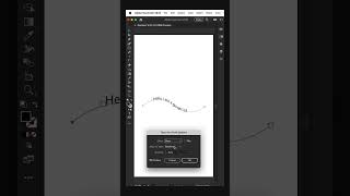 Type on a Path in Adobe Illustrator [upl. by Stegman997]