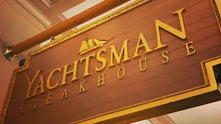 DINING REVIEW Yachtsman Steakhouse at Disneys Yacht Club Resort [upl. by Ajup]