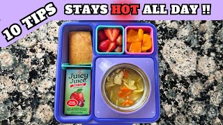 HOW TO KEEP THE OMIEBOX LUNCHBOX THERMOS HOT ALL DAY [upl. by Ibson]