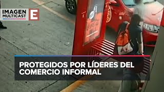 Así operan carteristas en la Terminal de Autobuses de Toluca [upl. by Doran479]