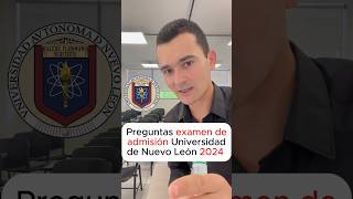 El examen de admisión de la UANL es el Exani II ¿conoces los tipos de preguntas que aparecen 🤔 👇😊 [upl. by Aiekam]