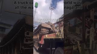 II world war tank Pune to Nagaland shortvideo kohima truckdriver [upl. by Ahsrats]